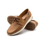 Mocassim Masculino Freetz em Couro Senna Tan - 98181ST