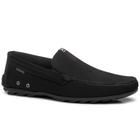 Mocassim Masculino Nobuck Preto Pegada 140915-08