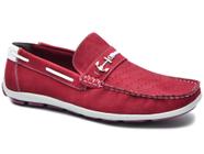 Mocassim masculino vinho C8025