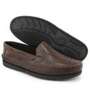 Mocassim Sapatilha em Couro homem 402