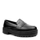 Mocassim Tratorado Feminino Loafer Sola Tratorada Oxford