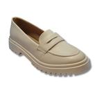 Mocassim Tratorado Via Uno Sapato Loafer Feminino 528028