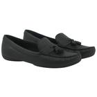 Mocassim usaflex couro preto ad1705