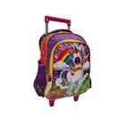 Mochila 2rodinhas escolar infantil uni lovers - Vozz