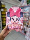 Mochila 3d minnie rosa glitter