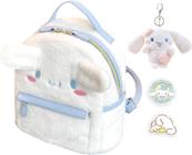 Mochila ACCENE Cute Furry Plush Cinnamoroll-Dog para meninas