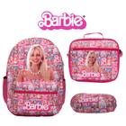 Mochila Barbie Escolar Infantil Costas Passeio Lançamento