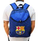 Mochila Barcelona Zíper Único Futebol & Magia 14L - Oficial