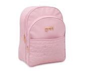 Mochila bebê maternidade rosa griff