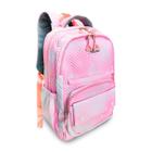 Mochila Bolsa Feminina Antifurto Tie Dye Espaçosa Grande