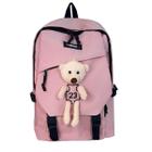 Mochila Bolsa Feminina Escolar Bear Fofa Kawaii Impermeável - Klizz