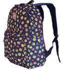 Mochila Bolsa Feminina Smile Estampada Carinhas Jovem