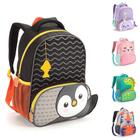 Mochila Bolsa Infantil Masculina E Feminina Animais Creche Passeio Escolar Zoop Seanite