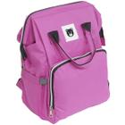 Mochila Bolsa Maternidade Bebê Térmica Impermeável Multifunção Menina Brinqway IWMMRS Rosa