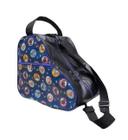 Mochila Bolsa P/Patins Quad Infantil Patinação-Gatinho/Preto