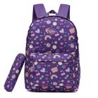 Mochila Bolsa Polo One Escolar Estojo Feminina Reforçada Infantil (Roxo)