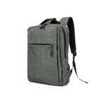 Mochila Bolsa Reforçada Notebook 15,6 Com Adaptador Usb - Cinza