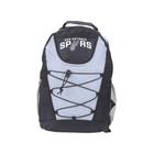 Mochila Bungee com Elástico San Antonio Spurs Preto e Cinza Futebol e Magia - 6873