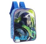 Mochila Buzz Lightyear De Costas Com Estojo Escolar Infantil