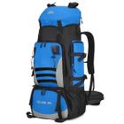 Mochila Camping Trilha Cargueira Viagem Caminhada Grande 90l