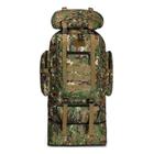 Mochila Camuflada 100 Litros Caminhada Viagem Impermeável