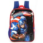 Mochila Capitão América Escolar De Alças Marvel Infantil Original