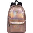 Mochila Capricho Metallic G Dourada 44