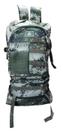 Mochila Cargueira Camping Expansível 50L Camuflada Trilha