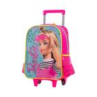 Mochila Carrinho Rosa Kids Barbie Solar Luxcel