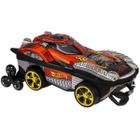 Mochila Carro Hotwheels Vermelho Mala Escolar Dune a Soar 3D Rodinhas