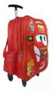 Mochila Carros 3d Juvenil Meninos Rodinhas Escolar Top