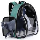 Mochila Cat Carrier BAGLHER Bubble Airline aprovada para cães B