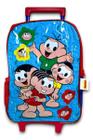 Mochila Cebolinha Com Rodinhas Infantil Menino - Luxcel