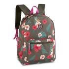 Mochila Clio Cross Costas Estampa Juvenil Floral Casual