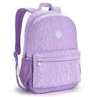 Mochila color up matelasse estrela lilas