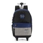 Mochila com carrinho Harry Potter Juvenil Luxcel - MC46772HP - Azul