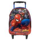 Mochila com Rodas Homem Aranha 14 Spider Man X2 Azul