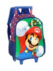 Mochila com Rodinhas Infantil Super Mario IC41382