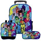 Mochila com Rodinhas Menino Infantil Jovens Titãs - TOYS 2U