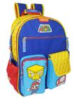 Mochila Costa Escolar Super Mario Grande 45CM Original Chenson Alta Qualidade