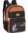 Mochila Costa Infantil Juvenil Super Mario Grande Porta Notebook Original Luxcel - Luxcel London