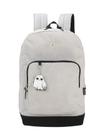 Mochila Costas Escolar Harry Potter MS46758 Cinza - Maxlog