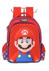 Mochila Costas Escolar Super Mario Bros Licenciada New