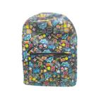 Mochila Costas Grafitada Hip Hop Preto Material Escolar 2021