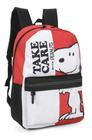 Mochila Costas Infantil Juvenil Snoopy Peanut Escolar Luxcel