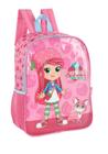 Mochila Costas Infantil Luxcel Moranguinho IS41151MG Rosa