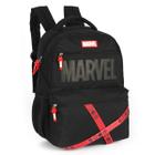 Mochila Costas Juvenil Escolar Marvel Avengers Preta Luxcel