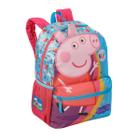 Mochila Costas Peppa Pig Infantil Feminina Escolar e Passeio