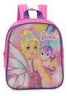 Mochila Costas Pequena Creche Petit Original Barbie - Luxcel