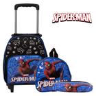 Mochila Criança Pre Escola Homem Aranha Passeio de Rodinhas - TOYS 2U